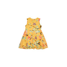 Desigual Rövid ruhák VEST_GARDENIA Citromsárga 5 / 6 éves lányka ruha