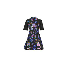 Desigual Rövid ruhák VEST_SINA Fekete EU M női ruha