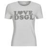 Desigual Rövid ujjú pólók LOVE DSGL Fehér EU XL