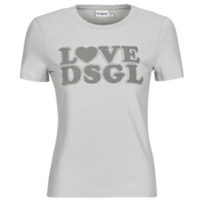 Desigual Rövid ujjú pólók LOVE DSGL Fehér EU XL női póló