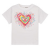 Desigual Rövid ujjú pólók TS_HEART Fehér 3 / 4 éves