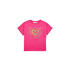 Desigual Rövid ujjú pólók TS_HEART Rózsaszín 11 / 12 éves gyerek póló