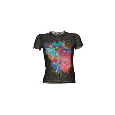 Desigual Rövid ujjú pólók TS_TULIP Fekete EU S