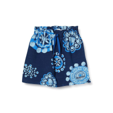 Desigual sötétkék, mintás lány szoknya – 7/8 év