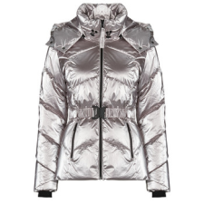 Desigual Steppelt kabátok METALIC Ezüst EU XL női dzseki, kabát