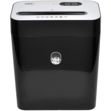 DESQ 4 x 29 mm, 18 l, keresztvágó, fekete iratmegsemmisítő