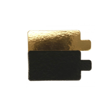  Desszert alátét, mini torta karton, téglalap, 9,5x5,5 cm - doboz sütés és főzés