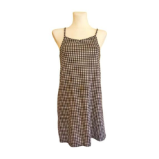  Destination fekete-fehér kockás nyári ruha (méret: XS)