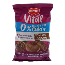 Detki CUKORMENTES OMLÓS KEKSZ KAKAÓS 180 G reform élelmiszer