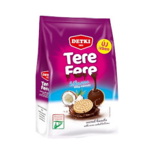 Detki tere-fere kókusz félig mártva - 150g csokoládé és édesség