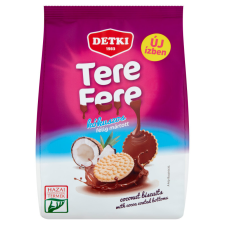 Detki Tere-fere kókuszos omlós keksz étbevonóval 150 g csokoládé és édesség