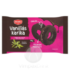  Detki Vaniliás karika telj.mártott 150g /13/ reform élelmiszer