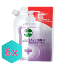  Dettol kézmosó gél UTÁNTÖLTŐ, nyugtató/levendula illattal, 500ml KARTON - 6 db tisztító- és takarítószer, higiénia