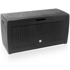Deuba Matuba antracit kerti tárolóláda 310l 119x48x60cm kerekekkel 104256 kerti tárolás