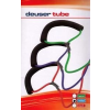 DEUSER Tube Erősítő Gumikötél kék-közepes (többnyelvű útmutató a gyakorlatokról, párnázott fogantyúval, polimer bevonattal)*