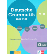 Deutsche Grammatik mal vier A1-B1 mit digitale nyelvkönyv, szótár