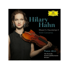 DEUTSCHE GRAMMOPHON Hilary Hahn, Paavo Järvi - Mozart: Violin Concerto No. 5, Vieuxtemps: Violin Concerto No. 4 (Cd) klasszikus