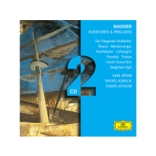 DEUTSCHE GRAMMOPHON Karl Böhm, Rafael Kubelik, Eugen Jochum - Wagner: Overtures & Preludes (Cd) klasszikus