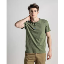 DEVERGO Férfi rövid ujjú póló - Khaki férfi póló