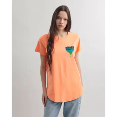 DEVERGO KORÁL NŐI rövid ujjú póló - Orange