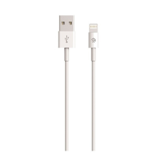 Devia Apple IPAD (3rd Generation) adatkábel (usb - lightning, 10w, gyorstöltő, 100cm) fehér kábel és adapter