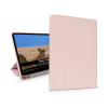 Devia Apple iPad Air 4 (2020)/iPad Air 5 (2022) 10.9/iPad Pro 11 (2022) tablet tok    (Smart Case) on/off funkcióval, Apple Pencil tartóval, mágneses töltővel - DeviaLeather Case With Pencil Slot - pink (ST360954)