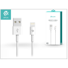 Devia Apple iPhone 5/5S/5C/SE/iPad 4/iPad Mini USB töltő- és adatkábel 1 m-es vezetékkel - Devia Smart Cable Lightning - white