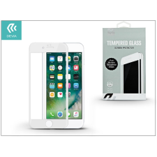 Devia Apple iPhone 7 Plus/iPhone 8 Plus üveg képernyő- + Crystal hátlapvédő fólia - Devia Full Screen Tempered Glass 0.26 mm - 1 + 1 db/csomag - white tok és táska
