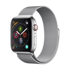 Devia Apple iWatch Devia Elegant Milanese 42/44mm óraszíj - Ezüst okosóra kellék