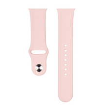 Devia DELUXE SPORT pótszíj (egyedi méret, szilikon, állítható) RÓZSASZÍN Apple Watch Series 4 44mm, Apple Watch Series 5 44mm, Apple Watch Series 1 42mm, Apple Watch Series 2 42mm, Apple Watch okosóra kellék
