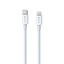 Devia EC146 Smart PD 20W Lightning 2M Adatkábel - Fehér mobiltelefon kellék