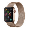 Devia ELEGANT pótszíj (egyedi méret, fém, milánói szíj, mágneses zár) ARANY Apple Watch Series 1 38mm, Apple Watch Series 2 38mm, Apple Watch Series 3 38mm, Apple Watch Series 4 40mm, Apple W