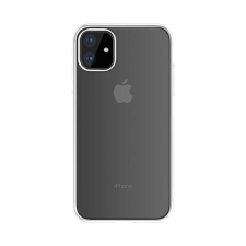 Devia Glimmer iPhone 12 Pro Max (6,7&quot;) átlátszó kemény hátlap tok ezüst kerettel tok és táska