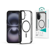 Devia Glimmer Magnetic Series tok iPhone 16 fekete tok és táska