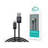 Devia Gracious Series v2 12W USB/Lightning adat-és töltőkábel 1m - fekete (ST108035)