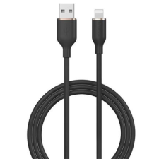 Devia JELLY USB-A - Lightning töltő- és adatkábel 1.2m fekete (EC630_B) kábel és adapter