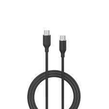 Devia JELLY USB-C - USB-C töltő- és adatkábel 1.2m fekete (129614) kábel és adapter