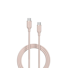 Devia JELLY USB-C - USB-C töltő- és adatkábel 1.2m rózsaszín (129616) kábel és adapter
