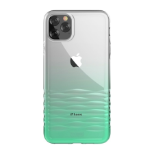 Devia Ocean iPhone 11 Pro (5,8") átlátszó zöld átmenetes hátlap tok tok és táska