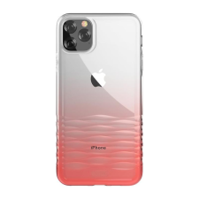 Devia Ocean iPhone 11 Pro Max (6,5&quot;) átlátszó piros átmenetes hátlap tok tok és táska