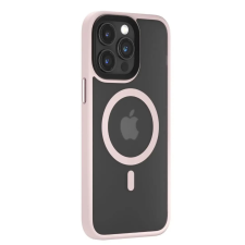 Devia Pino mágneses hátlaptok iPhone 16 Pro Max rózsaszín tok és táska