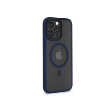 Devia Pino Series Magnetic ütésálló tok - Apple iPhone 15 Pro - kék tok és táska