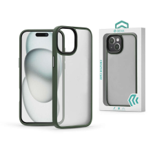 Devia Pino Series ütésálló tok - Apple iPhone 15 - zöld tok és táska