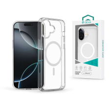 Devia Pure Clear Magnetic ütésálló tok - Apple iPhone 16 - átlátszó tok és táska