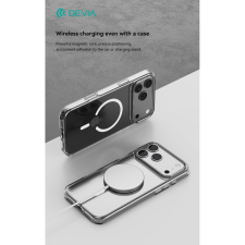 Devia Pure Clear Magnetic ütésálló tok - Apple iPhone Air - átlátszó (ST132856) tok és táska