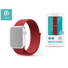 Devia ST326363 Apple Watch sport óraszíj piros (ST326363) okosóra kellék