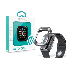 Devia st366819 apple watch 41mm fekete ütésálló véd&#337;tok okosóra kellék