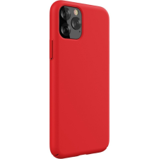 Devia Telefontok, iPhone 11 Pro Max hátlaptok, matt, piros, Devia Nature tok és táska