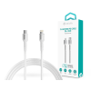 Devia USB Type-C - Lightning adat- és töltőkábel 1,5 m-es vezetékkel - Devia Gracious Series Type-C - Lightning PD Cable - 5V/3A - white