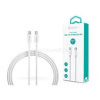 Devia USB TYPE-C - USB TYPE-C ADAT- ÉS TÖLTŐKÁBEL 1,5 M-ES VEZETÉKKEL 100W (FEHÉR) (ST379536)